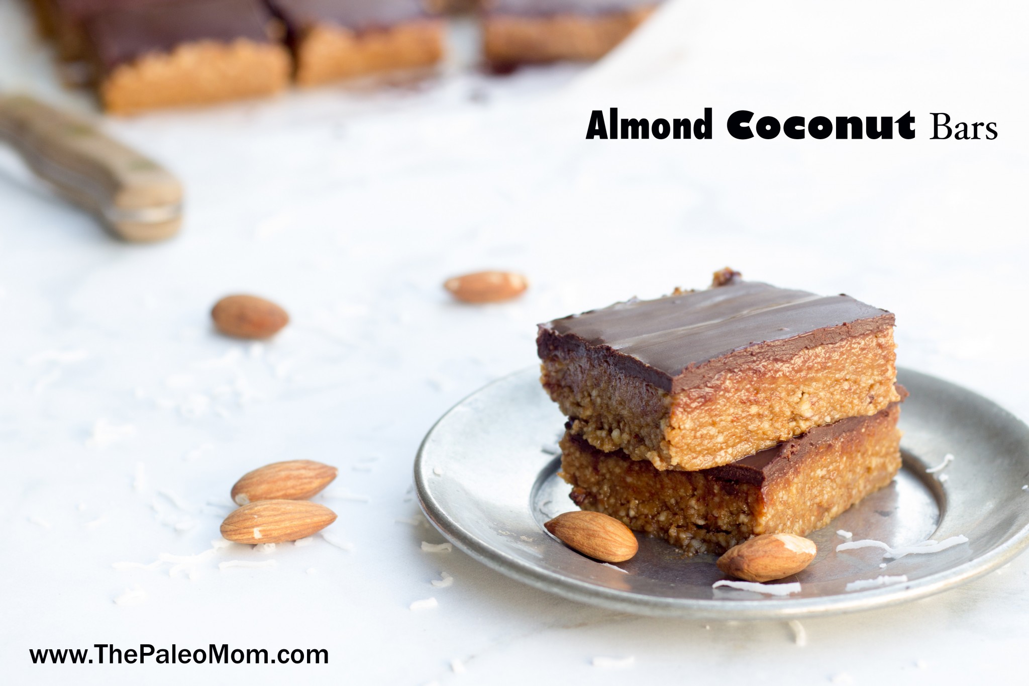 Almond Coconut Bars The Paleo Mom