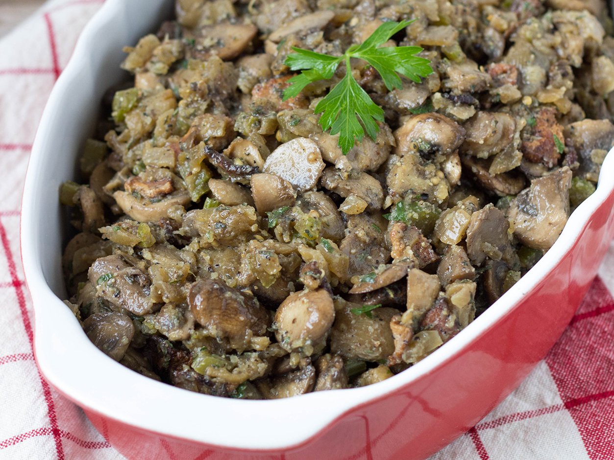 Eggplant And Wild Mushroom Stuffing The Paleo Mom