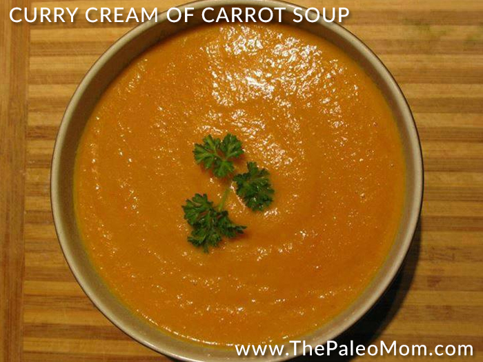 Curry Cream of Carrot Soup