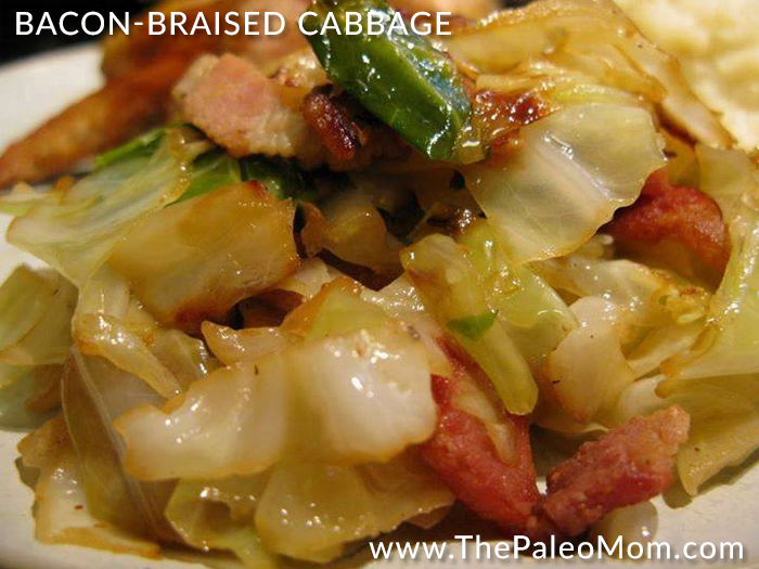 Bacon Braised Cabbage