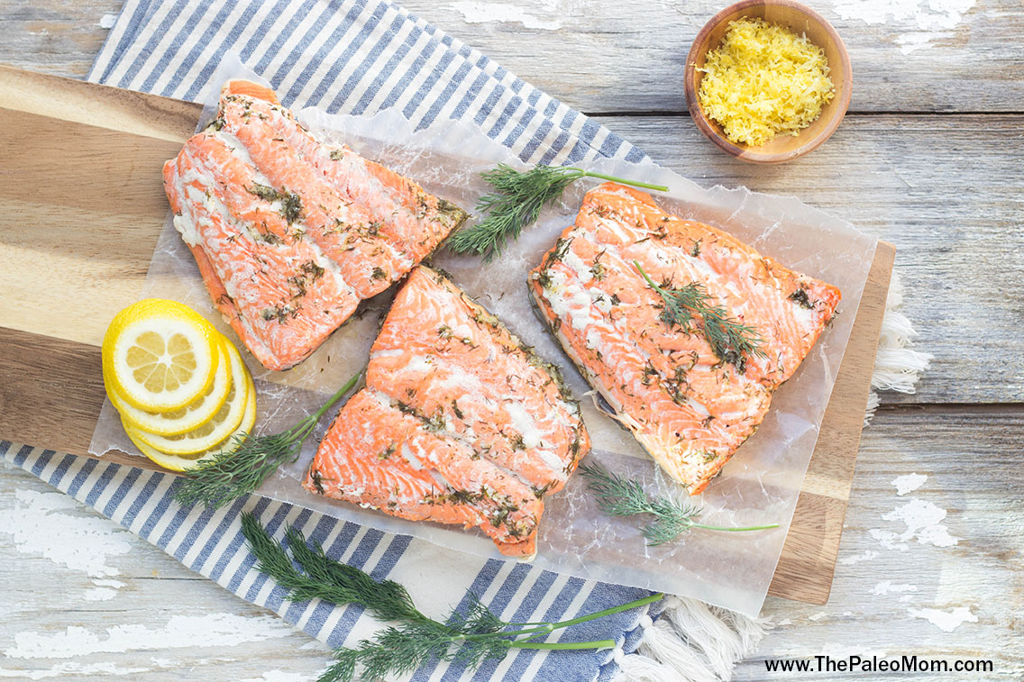 LemonDill Poached Salmon The Paleo Mom