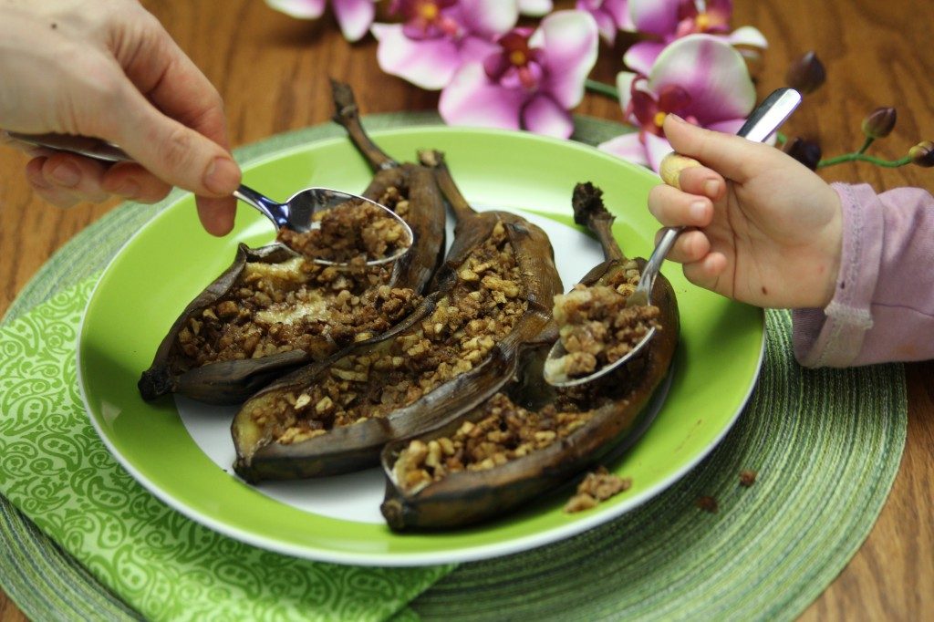 Barbecued Stuffed Bananas | The Paleo Mom