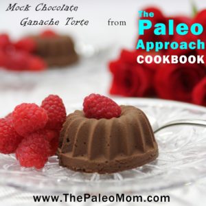 Carob Ganache Torte from The Paleo Approach Cookbook