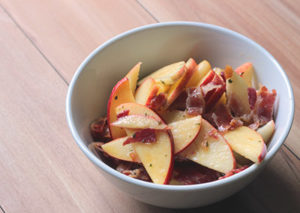 Candied Bacon Apple Salad