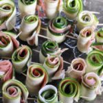 Zucchini Pinwheels of Prosciutto with Basil