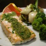 Parchment Salmon w/ Herb Butter