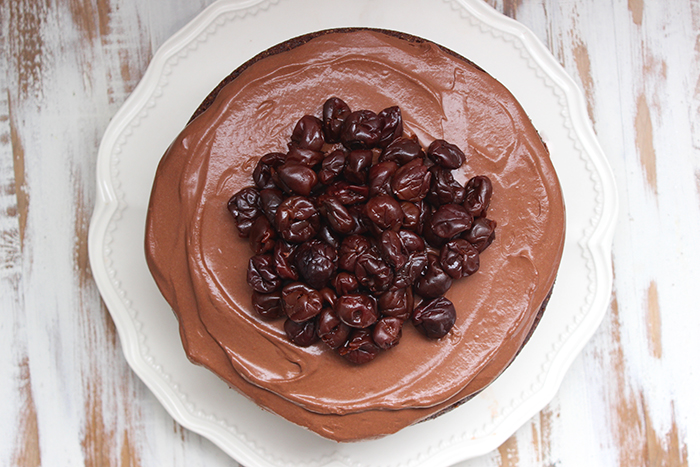 Chocolate Cherry Cake