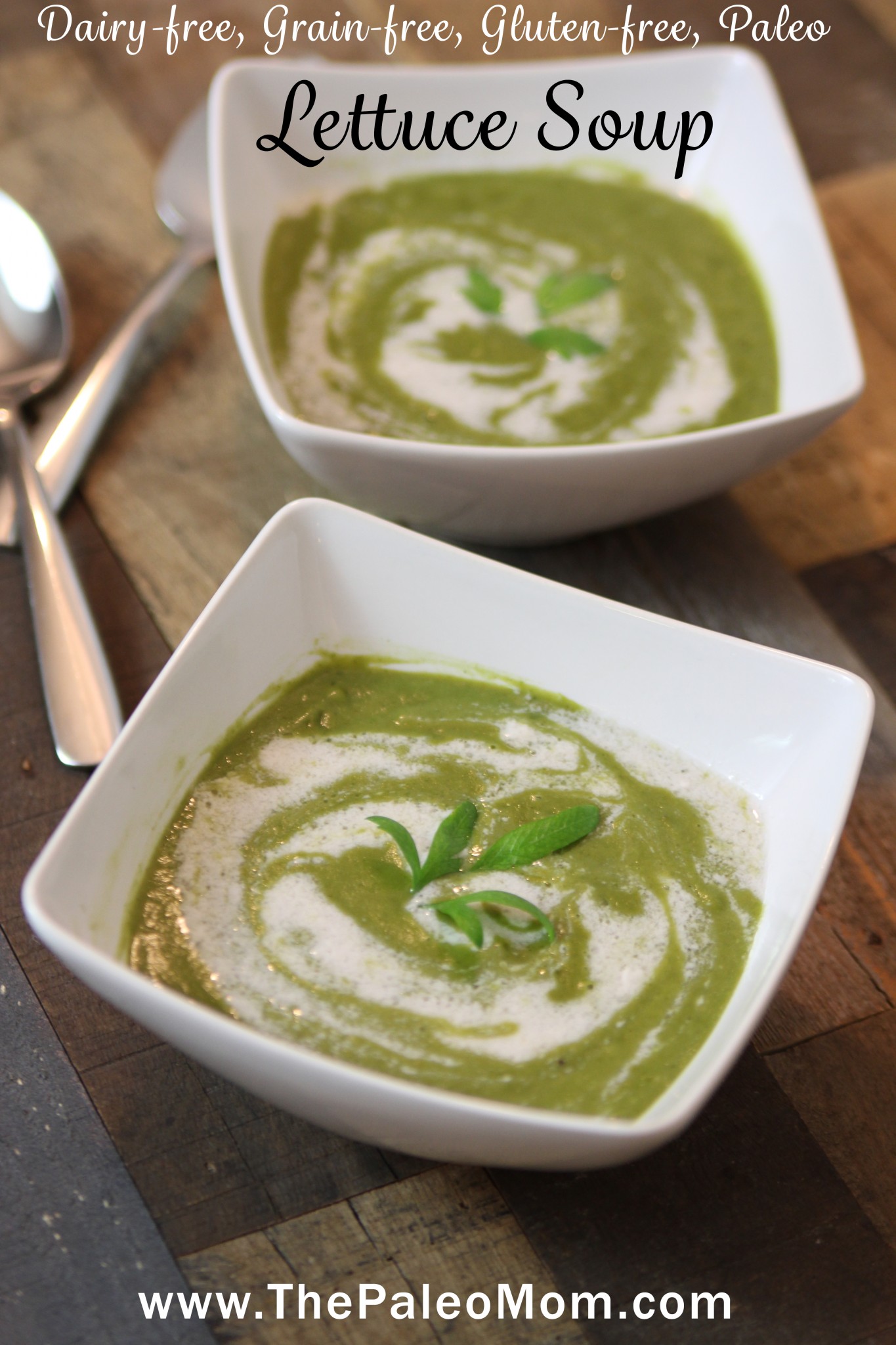 Lettuce Soup from Everyday Dorie