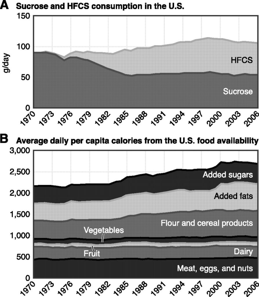 sugar in standard american diet