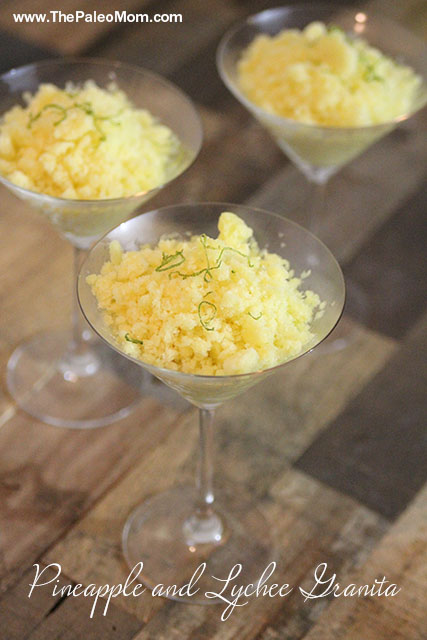 PineappleandLycheeGranita