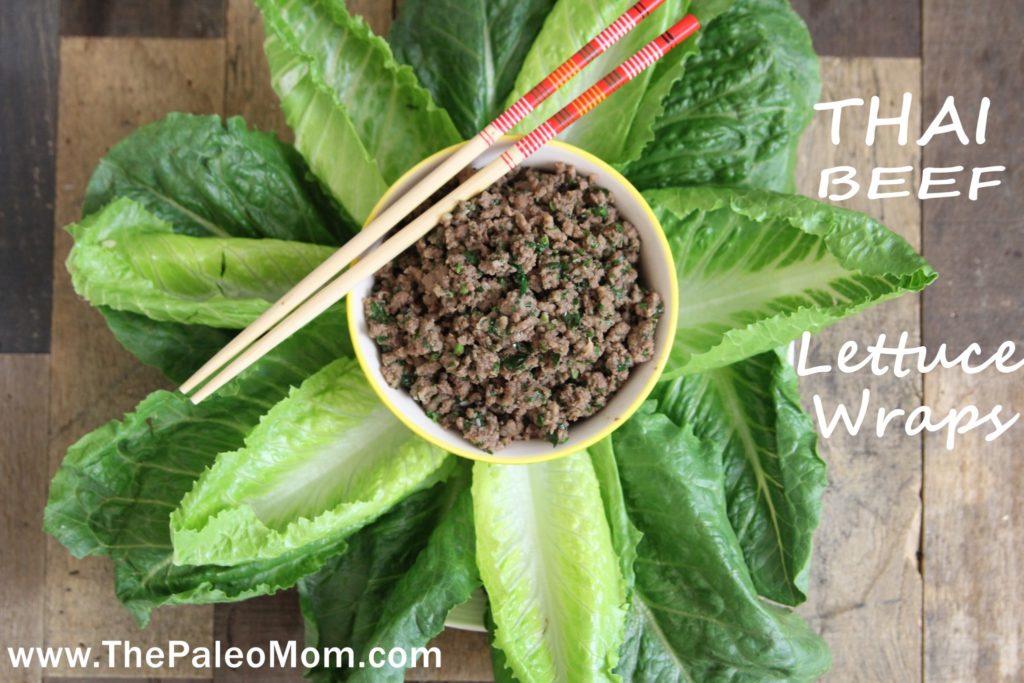 Thai Beef Lettuce Wraps