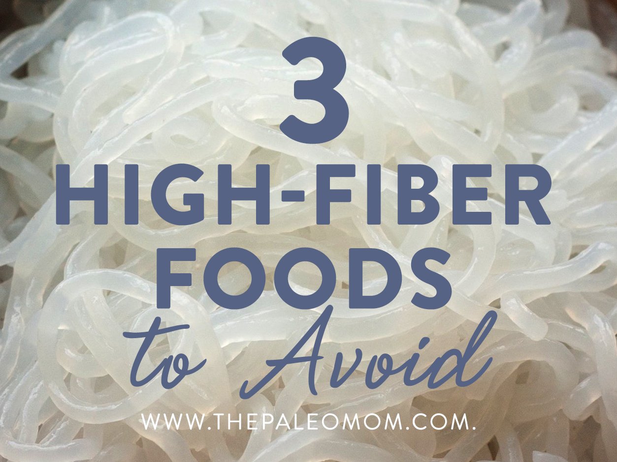 High fiber. Paleomom.