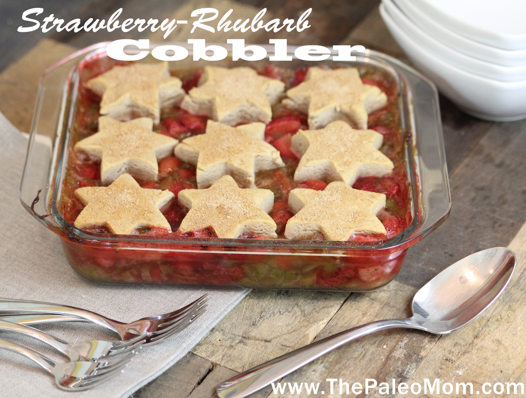 Strawberry-Rhubarb Cobbler 1