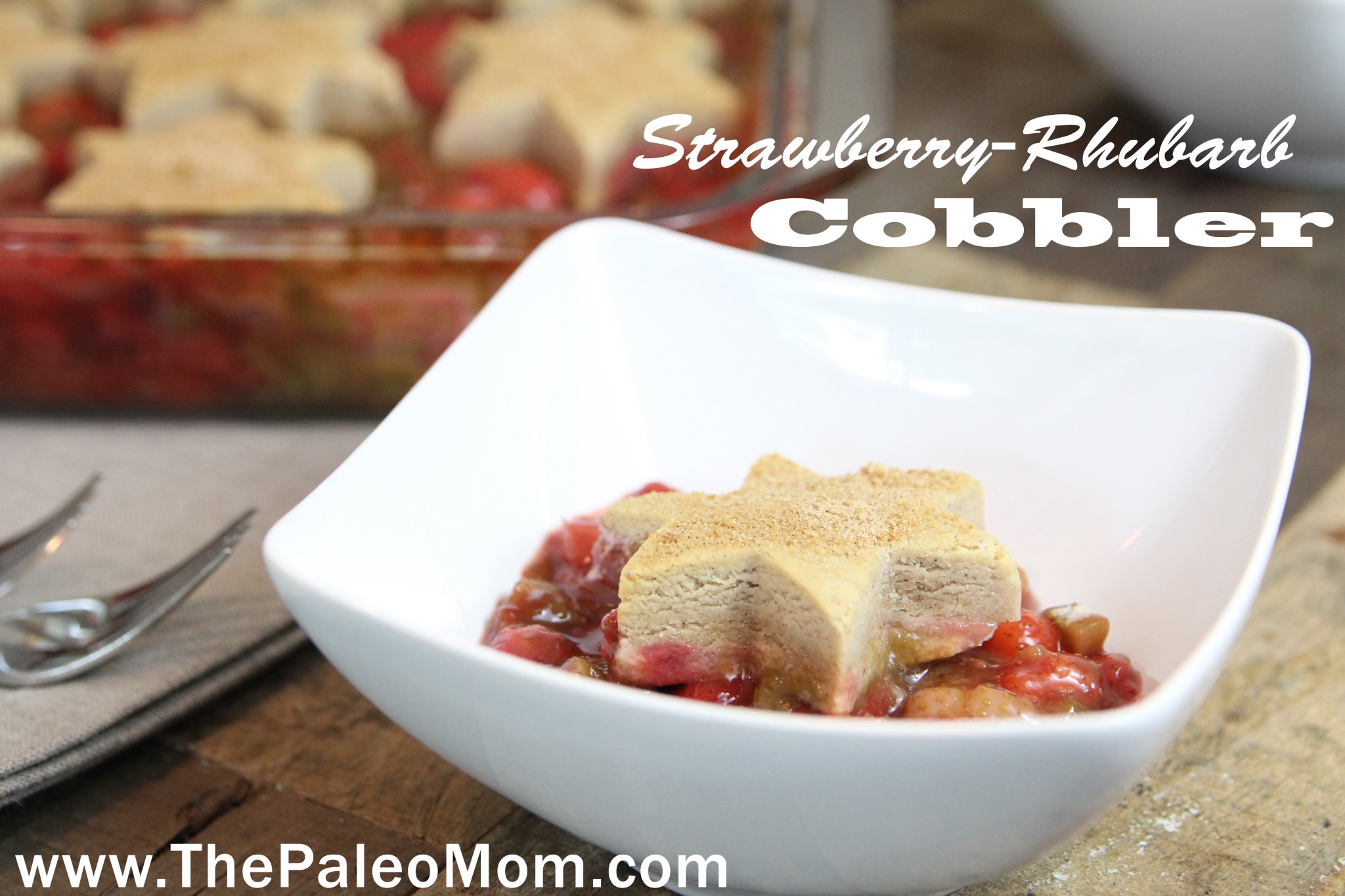 Strawberry-Rhubarb Cobbler 2