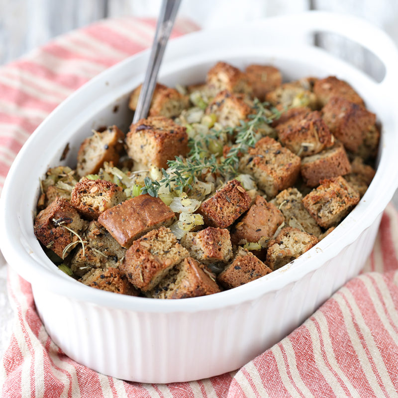 Eggplant and Wild Mushroom Stuffing - The Paleo Mom