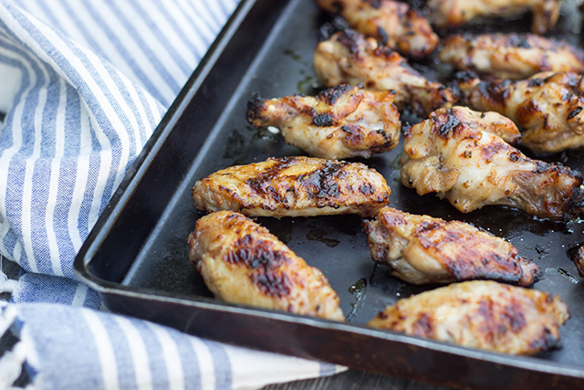 Asian Inspired Chicken Wings